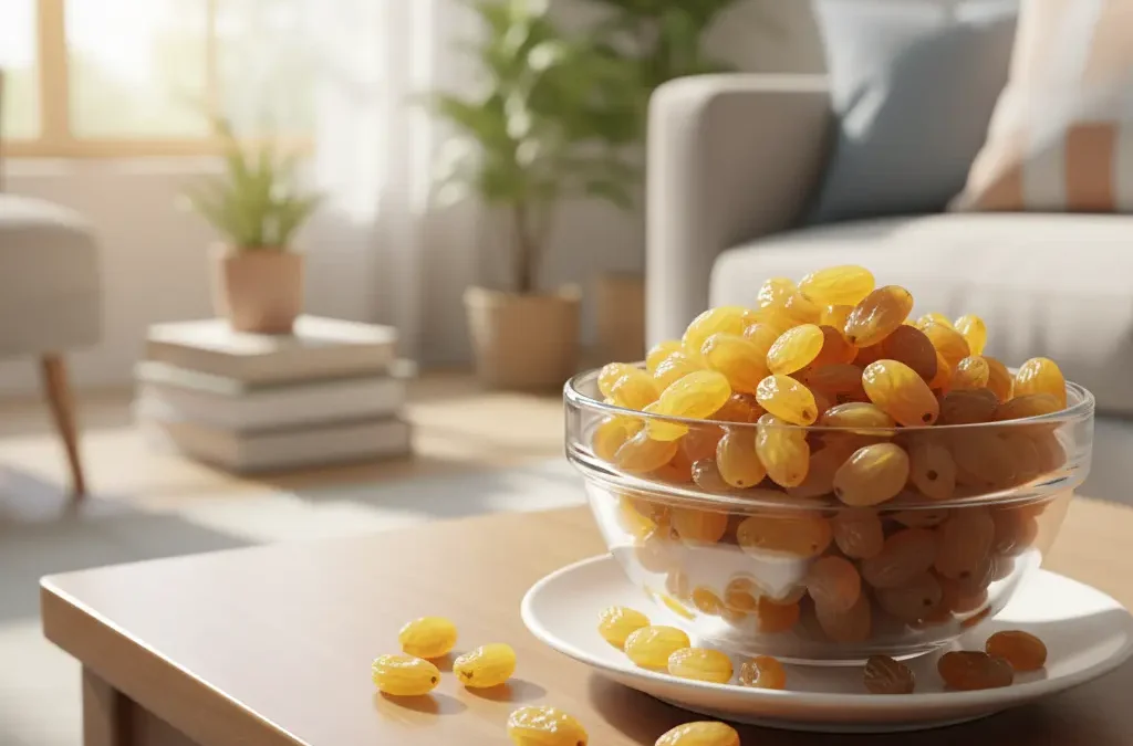 Nho sấy khô và những lợi cho sức khỏe