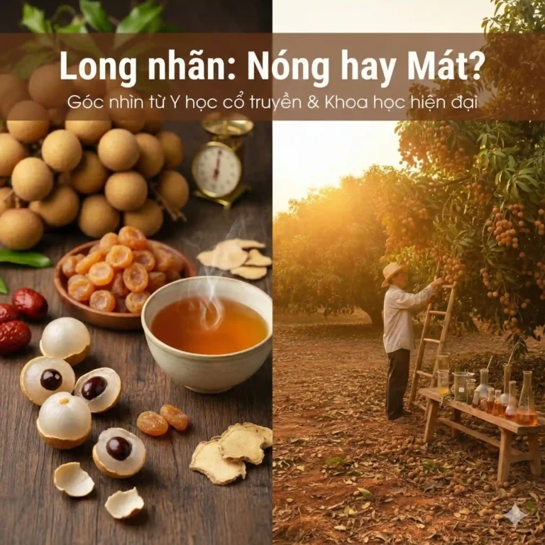 long nhãn có nóng không