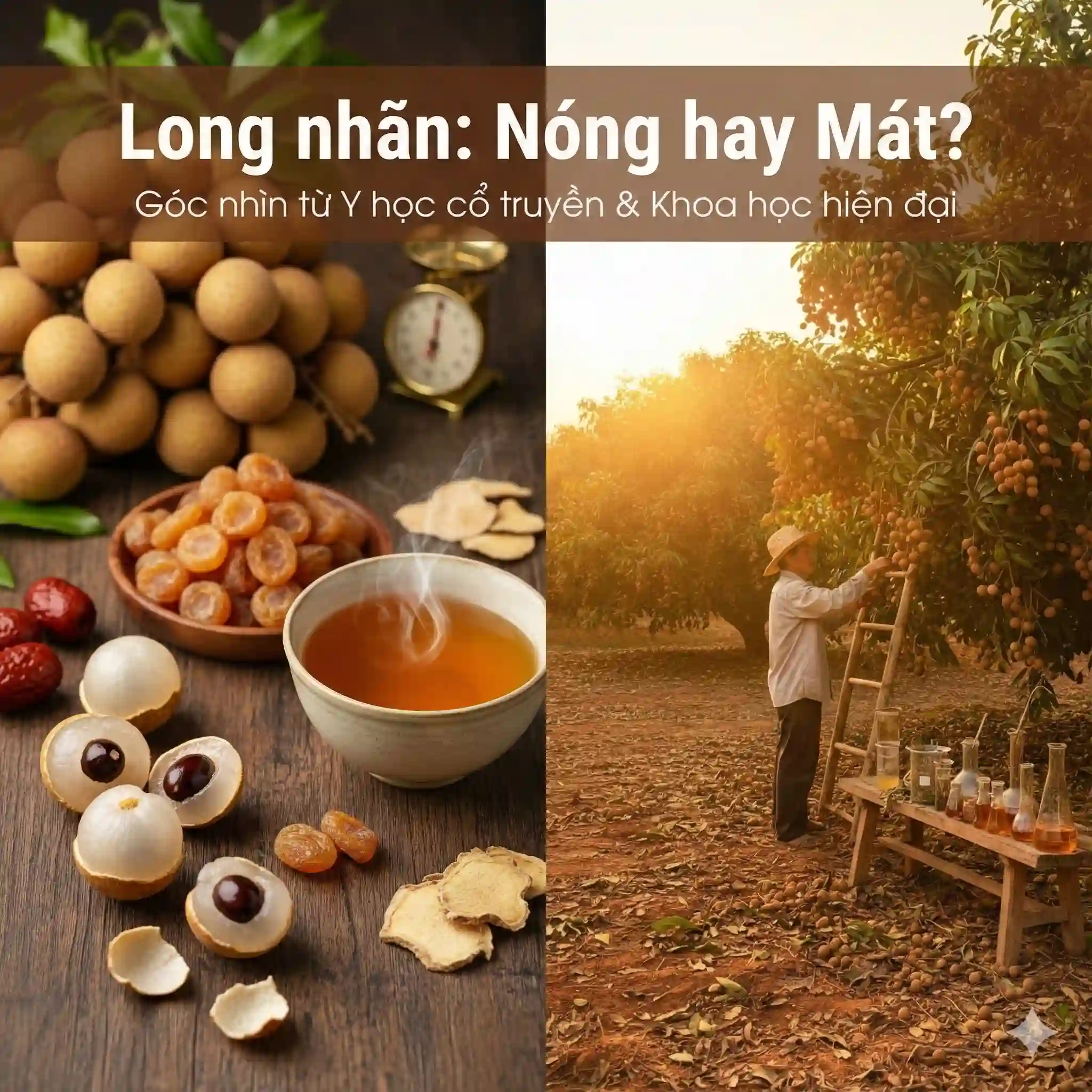 long nhãn có nóng không