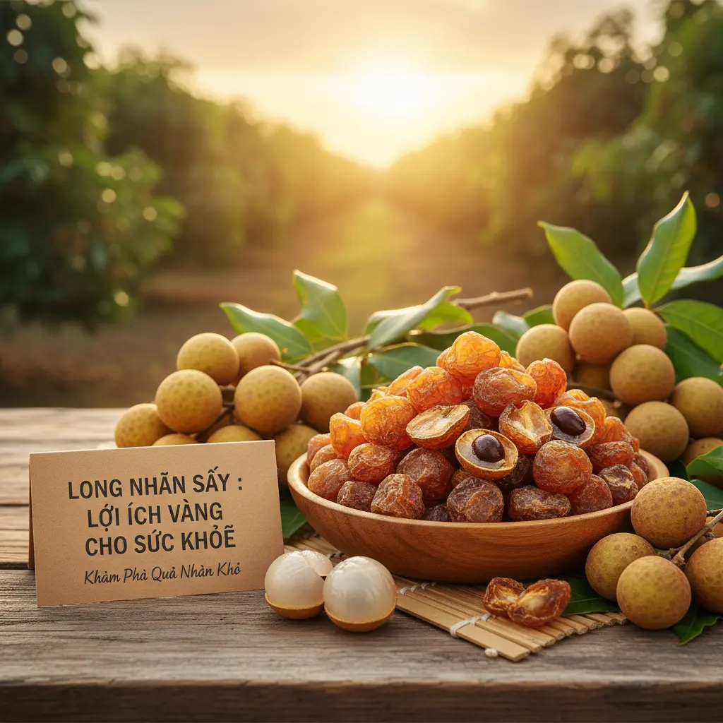 Long nhãn sấy có tác dụng gì cho sức khỏe?