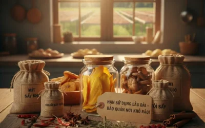Hạn Sử Dụng Của Nông Sản Sấy Là Bao Lâu? Bí Quyết Bảo Quản Tối Ưu Cho Sản Phẩm Khô