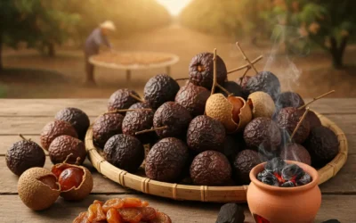 Long nhãn sấy than có độc không