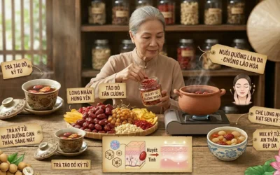 Cách dùng kỳ tử dưỡng nhan 7 tinh túy cho da đẹp