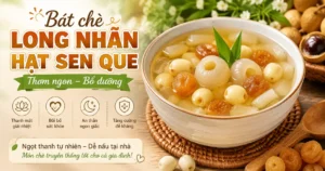 guyên liệu nấu chè long nhãn hạt sen đường phèn