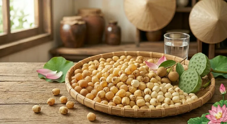Hạt sen sấy có tác dụng gì - 9 lợi ích vàng cho sức khỏe