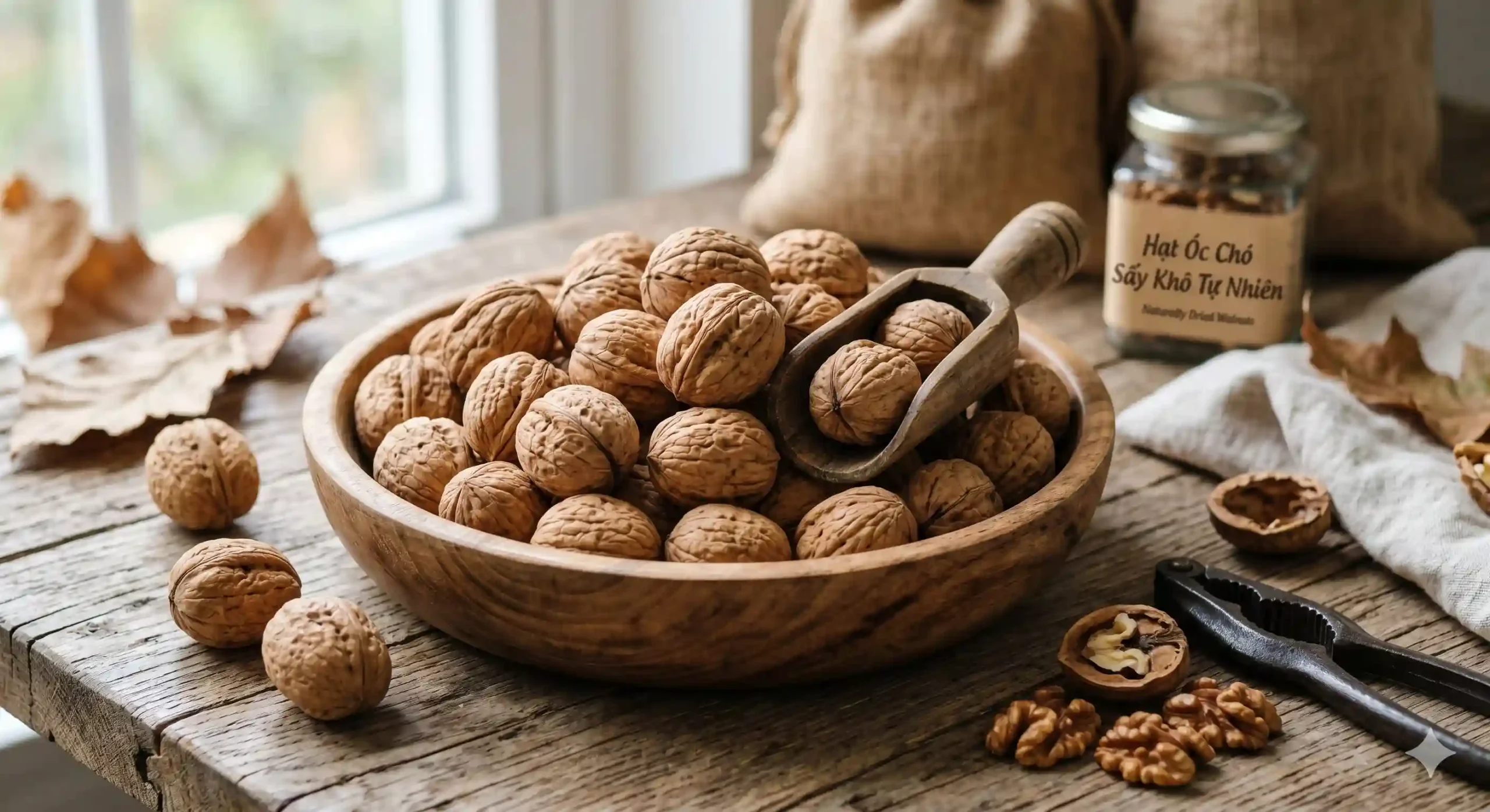 Hạt óc chó sấy khô tự nhiên không hóa chất